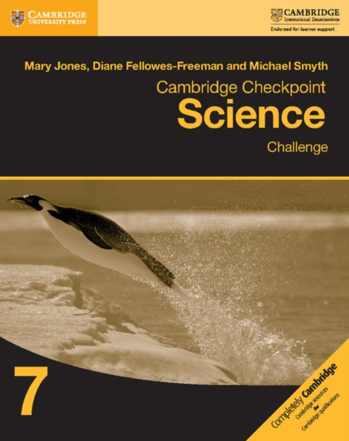 Book cover of: Cambridge Checkpoint Science Challenge Workbook 7. By: Mary Jones