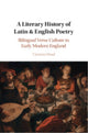 Book cover of: Literary History of Latin & English Poetry. By: Victoria Moul