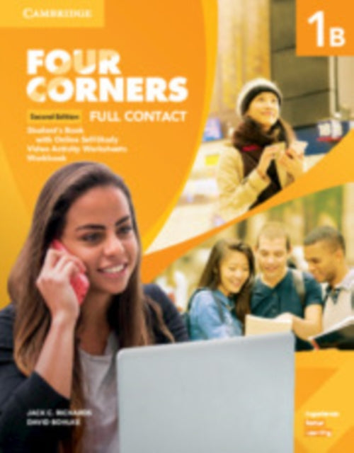 Book cover of: Four Corners Level 1B Full Contact with Online Self-Study. By: Jack C. Richards