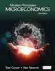 Book cover of: Modern Principles of Microeconomics. By: Tyler Cowen