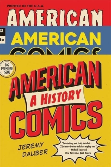 Book cover of: American Comics. By: Jeremy Dauber