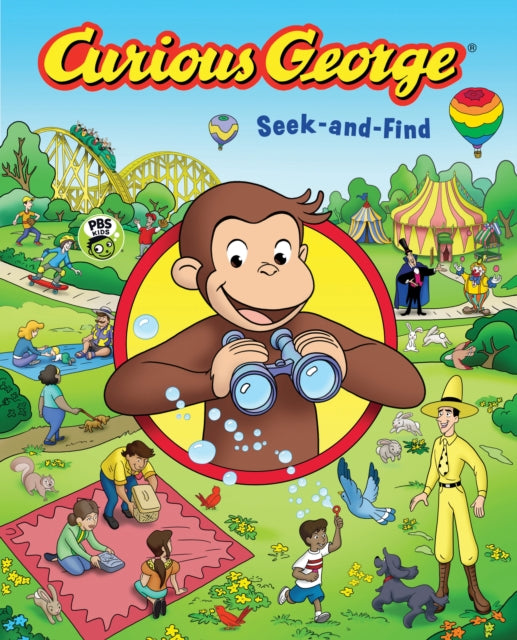 Book cover of: Curious George Seek-and-Find (CGTV). By: H. A. Rey
