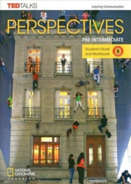 Book cover of: Perspectives Pre-intermediate: Student's Book and Workbook Split Edition B. By: National Geographic Learning