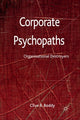 Book cover of: Corporate Psychopaths. By: C. Boddy