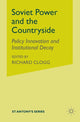 Book cover of: Soviet Power and the Countryside. By: N. Melvin