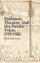 Book cover of: Distance, Theatre, and the Public Voice, 1750–1850. By: M. Nuss