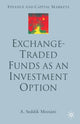 Book cover of: Exchange Traded Funds as an Investment Option. By: A. Meziani