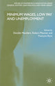 Book cover of: Minimum Wages, Low Pay and Unemployment. By: D. Meulders
