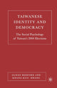Book cover of: Taiwanese Identity and Democracy. By: O. Bedford