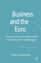 Book cover of: Business and the Euro. By: M. Duckenfield