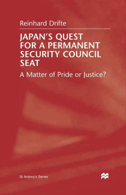 Book cover of: Japan's Quest For A Permanent Security Council Seat