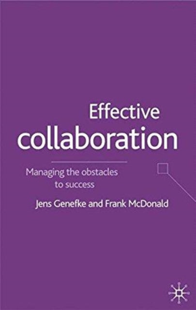 Book cover of: Effective Collaboration. By: F. McDonald