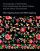 Book cover of: Encyclopedia of Embroidery from Central Asia, the Iranian Plateau and the Indian Subcontinent. By: Gillian Vogelsang-Eastwood