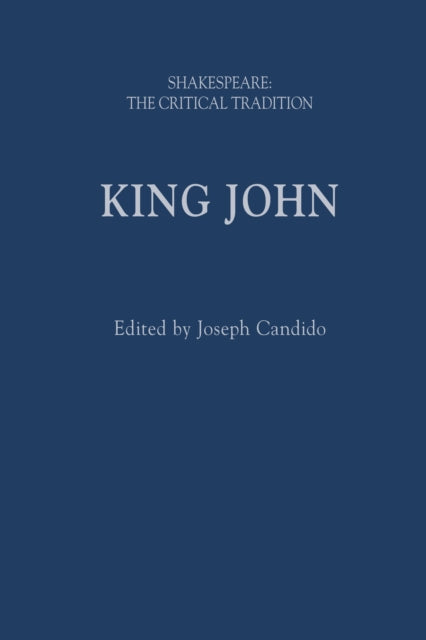Book cover of: King John. By: Joseph Candido