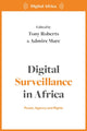 Book cover of: Digital Surveillance in Africa. By: Tony Roberts