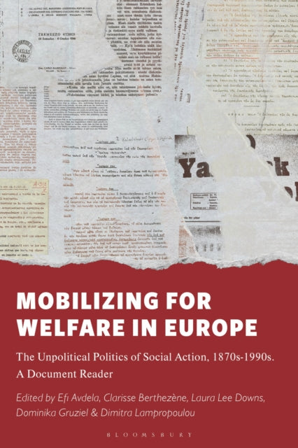 Book cover of: Mobilizing for Welfare in Europe. By: Laura Lee Downs