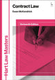 Book cover of: Contract Law. By: Ewan McKendrick