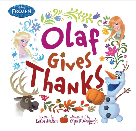 Book cover of: Olaf Gives Thanks
