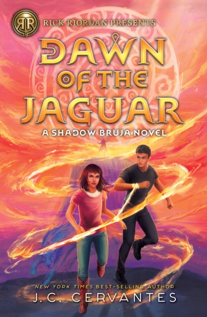 Book cover of: Rick Riordan Presents: Dawn of the Jaguar, A Shadow Bruja Novel Book 2 (Storm Runner). By: J. C. Cervantes