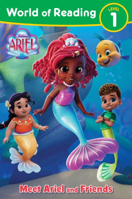 Book cover of: World of Reading: Disney Junior Ariel: Meet Ariel and Friends. By: Disney Books