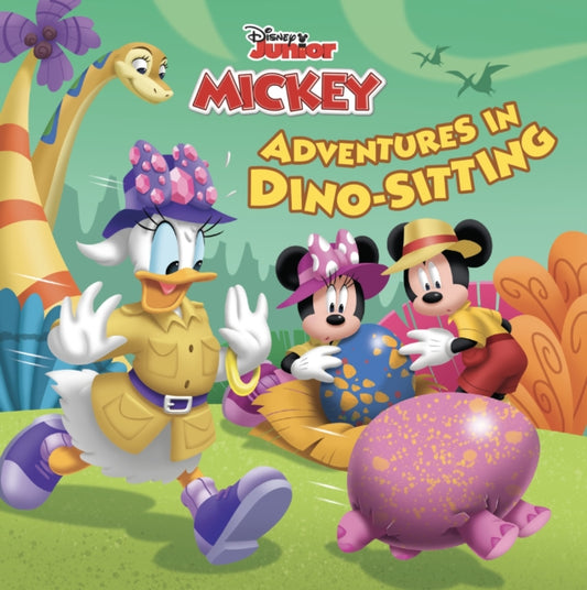Book cover of: Adventures in Dino-Sitting. By: Disney Books