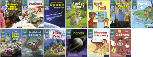 Book cover of: Read Write Inc. Phonics Book Bag Books: Set 7 Grey: Grey Set 7 Non-fiction Book Bag Books (Mixed Pack of 13)