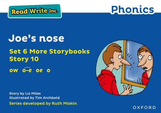 Book cover of: Read Write Inc. Phonics: Joe's nose (Blue Set 6A Storybook 10)