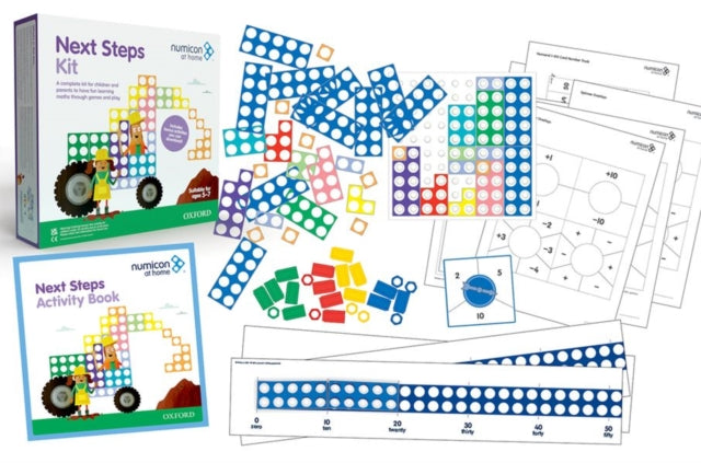 Book cover of: Numicon at Home Next Steps Kit. By: Tim Bradford