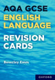 Book cover of: AQA GCSE English Language revision cards. By: Beverley Emm