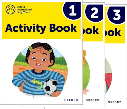 Book cover of: Oxford International Early Years: Activity Books 1-3 Pack. By: Deborah Roberts
