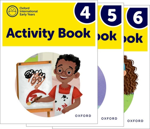 Book cover of: Oxford International Early Years: Activity Books 4-6 Pack. By: Deborah Roberts