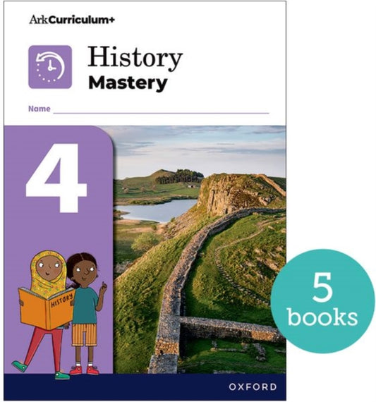 Book cover of: History Mastery: History Mastery Pupil Workbook 4 Pack of 5. By: Oxford Editor