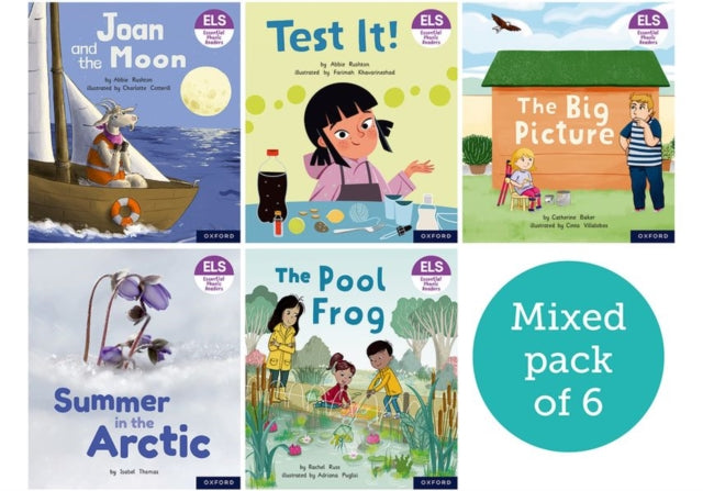 Book cover of: Essential Letters and Sounds: Essential Phonic Readers: Oxford Reading Level 3: Level 3+ Mixed Pack of 6. By: Oxford Editor