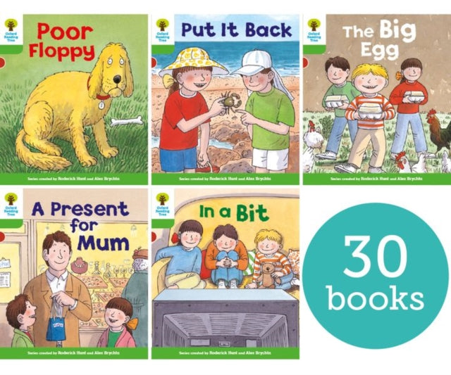 Book cover of: Oxford Reading Tree: Biff, Chip and Kipper Stories: Oxford Level 2: First Sentences: Class Pack of 30. By: Roderick Hunt