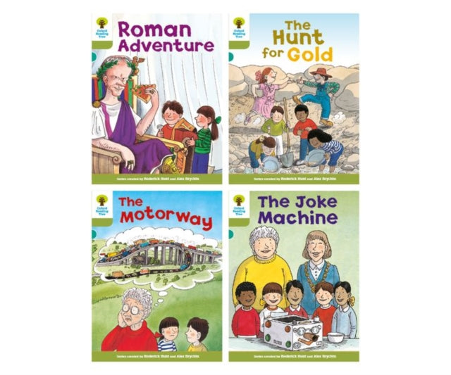 Book cover of: Oxford Reading Tree: Biff, Chip and Kipper Stories: Oxford Level 7: Mixed Pack of 4. By: Roderick Hunt