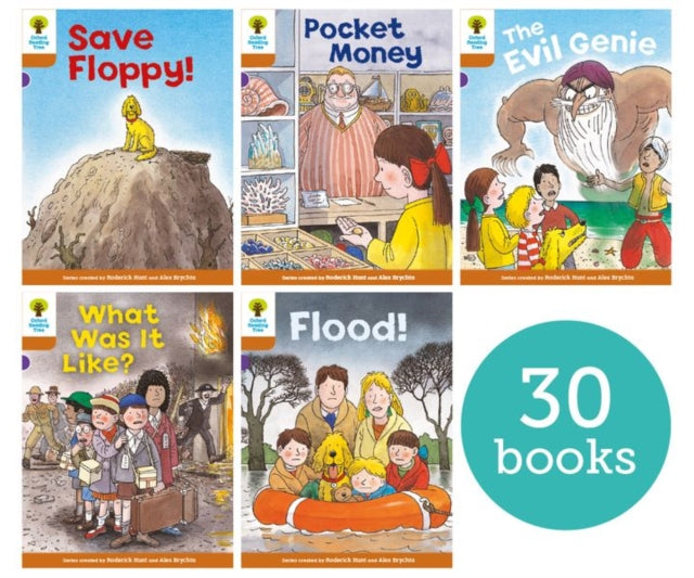 Book cover of: Oxford Reading Tree: Biff, Chip and Kipper Stories: Oxford Level 8: Class Pack of 30. By: Roderick Hunt