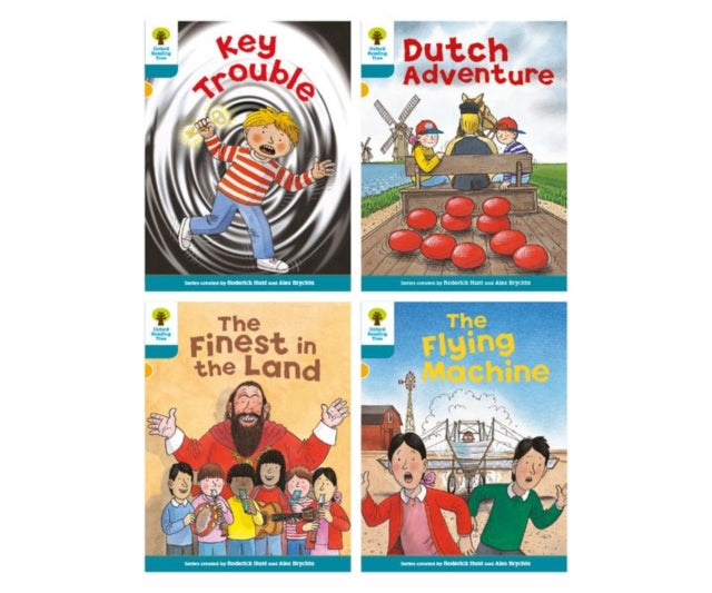 Book cover of: Oxford Reading Tree: Biff, Chip and Kipper Stories: Oxford Level 9: Mixed Pack of 4. By: Roderick Hunt