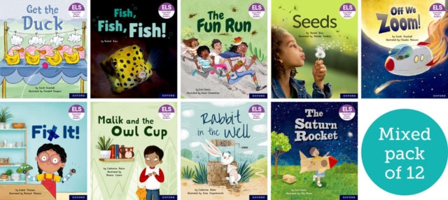 Book cover of: Essential Letters and Sounds: Essential Phonic Readers: Oxford Reading Levels 1+-3: Mixed Pack of 12. By: Oxford Editor