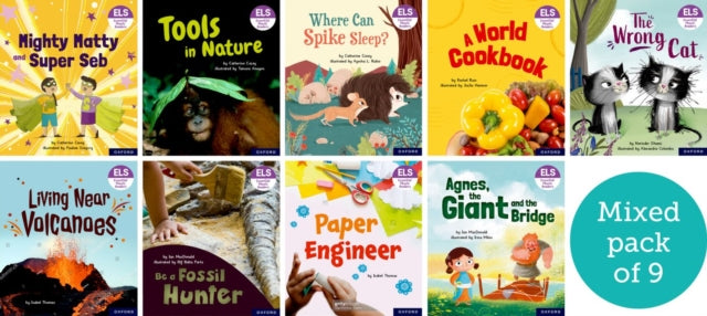Book cover of: Essential Letters and Sounds: Essential Phonic Readers: Oxford Reading Level 6: Mixed Pack of 9. By: Oxford Editor