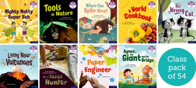 Book cover of: Essential Letters and Sounds: Essential Phonic Readers: Oxford Reading Level 6: Class Pack of 54. By: Oxford Editor