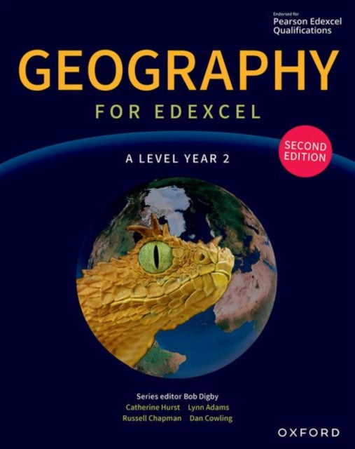 Book cover of: Geography for Edexcel A Level Year 2 second edition Student Book. By: Bob Digby