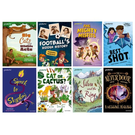Book cover of: Readerful: Oxford Reading Levels 16-17: Independent Library Singles Pack A (Pack of 8). By: Ronaldo Barata