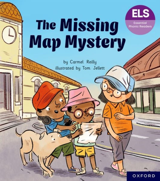 Book cover of: Essential Letters and Sounds: Essential Phonic Readers: Oxford Reading Level 7: The Missing Map Mystery. By: Carmel Reilly