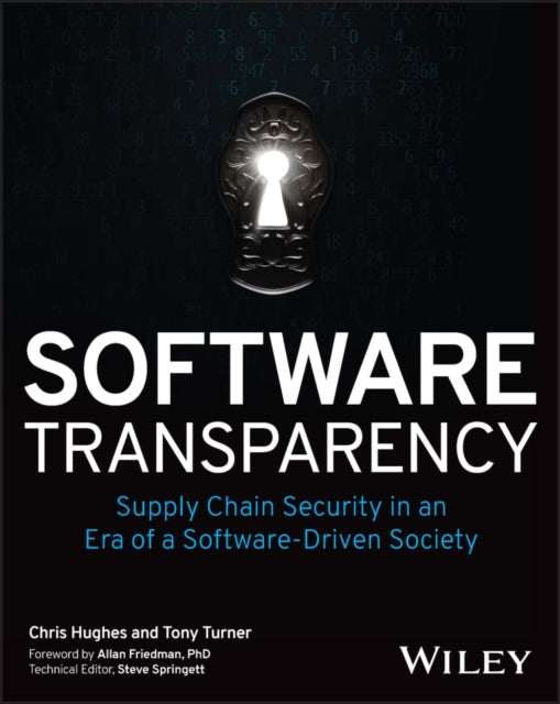 Book cover of: Software Transparency. By: Chris Hughes