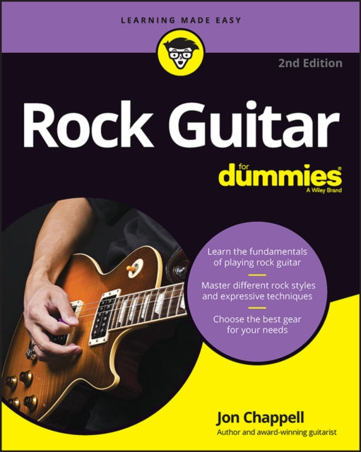 Book cover of: Rock Guitar For Dummies. By: Jon Chappell