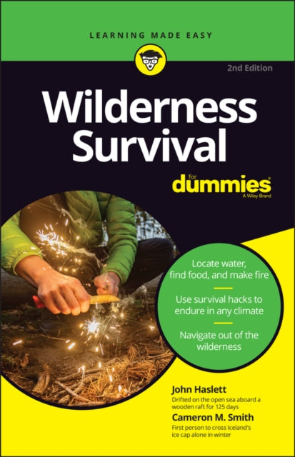 Book cover of: Wilderness Survival For Dummies. By: John F. Haslett