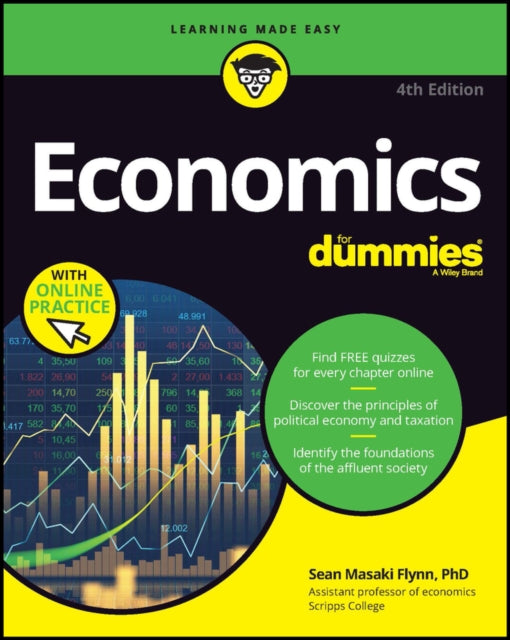 Book cover of: Economics For Dummies. By: Flynn