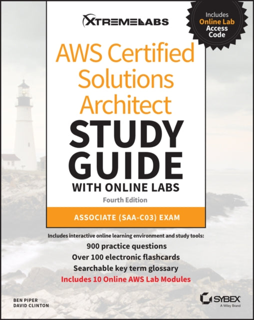 Book cover of: AWS Certified Solutions Architect Study Guide with Online Labs. By: Ben Piper