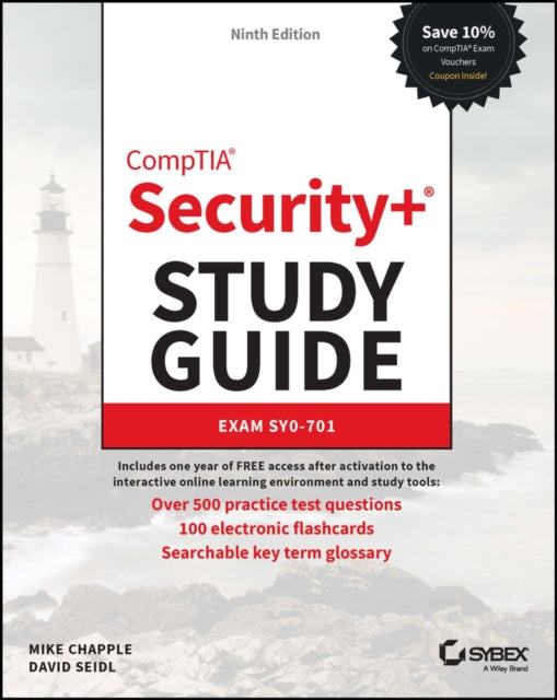 CompTIA Security+ Study Guide with over 500 Practice Test Questions, Exam SY0-701 9781394211418 Mike Chapple