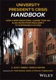 Book cover of: University President's Crisis Handbook. By: Scott Green